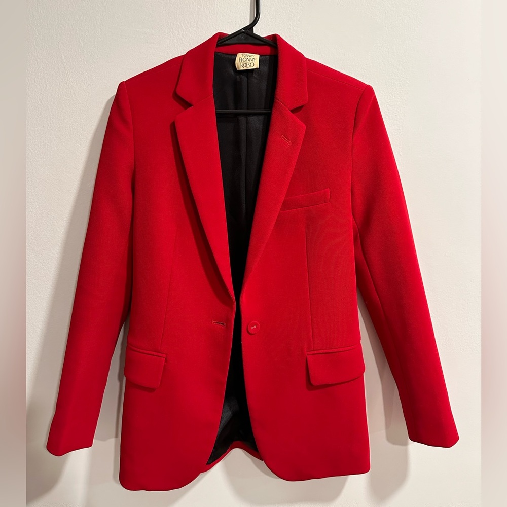 Red Blazer - Torn By Ronny Kobo